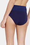Zivame Anti-Microbial High Rise Full Coverage Tummy Tucker Hipster Panty (Pack of 2) - Multicolor — thumbnail 3